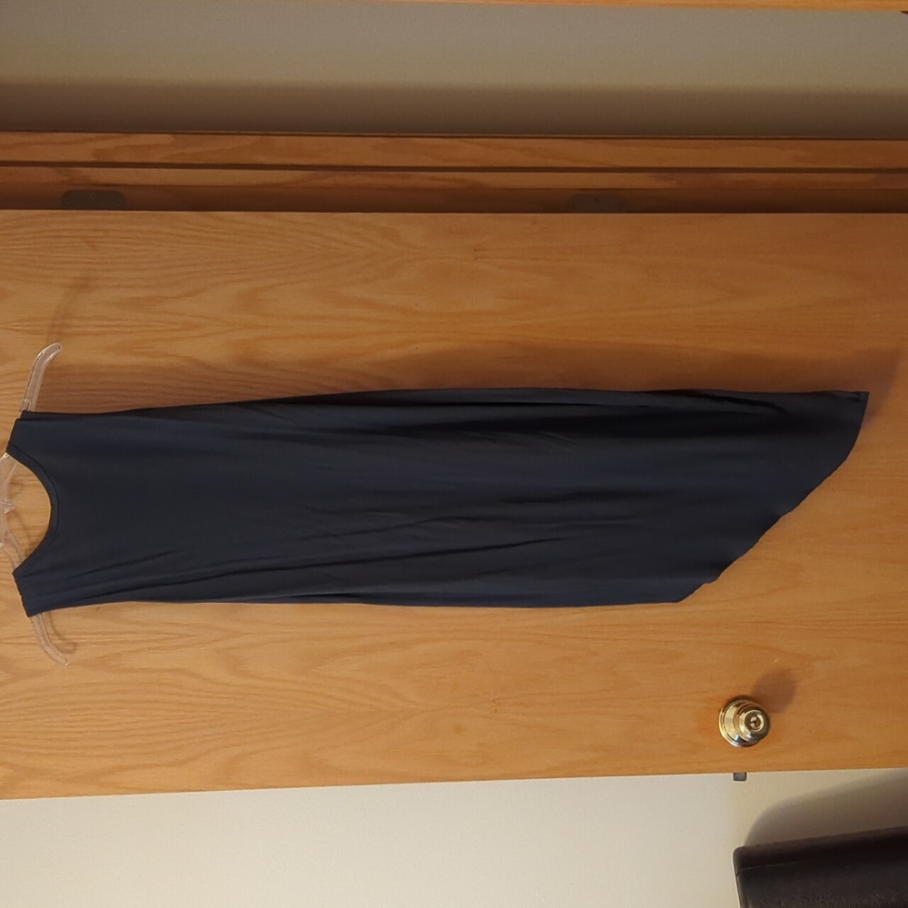 Helmut Lang Gray Asymmetrical Dress S - Picture 2 of 6